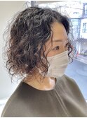 ボブパーマスパイラルパーマ 外国人風パーマ 大須 / 井上