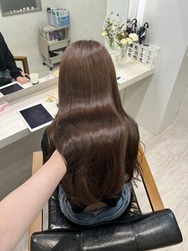 エスドットブルーム 天王寺店(S.BROOM) ブリーチなしグレージュ