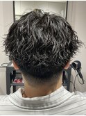 【波巻きスパイラル】マッシュ/メンズパーマ/メンズカット/池袋