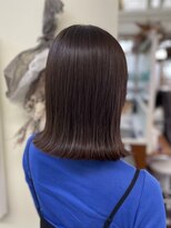 ティーズヘアイナガキイヴピアジェ&nbsp;酸性縮毛矯正＿しなやか＿エイジング毛にピッタリ