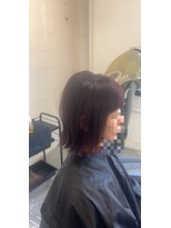 エフフォーユアヘアー(F for your hair)&nbsp;切りっぱなしボブ