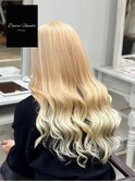 大阪梅田美容室 エクステ レミー カラー ヘアセット
