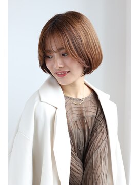 エクリ シセイドウ 麻布十番店(equri×SHISEIDO) 【麻布十番】ボブスタイル