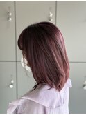 【EIGHT 豊崎】お客様スタイル…チェリーピンク…