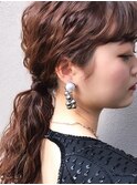 ワッフルアイロンヘアアレンジ【仲宗根】