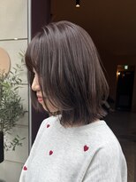 ヨーク(YOKE)&nbsp;透明感カラー/アッシュベージュ/レイヤー/小顔カット