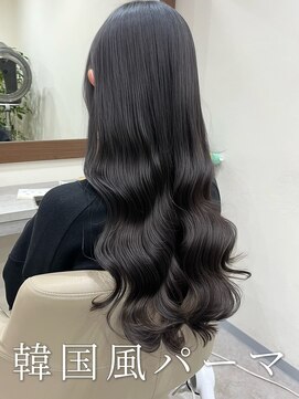 アミー 銀座(Ammy) #韓国風パーマ #コテ巻き風パーマ #ロングパーマ #パーマ