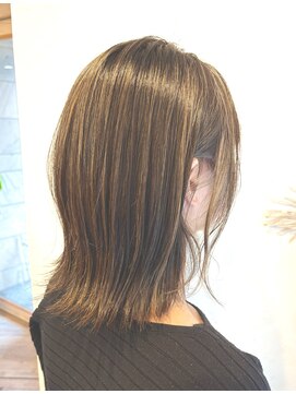 【Isola】ハイライト×シルバーベージュ