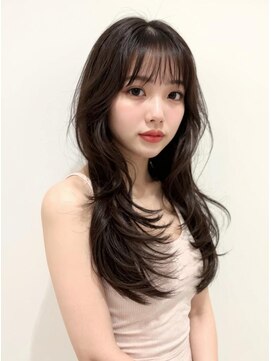 ブロウ ネックス ザ サロン 表参道(VLOW nex the salon) レイヤー/韓国/ハッシュカット/グレージュ