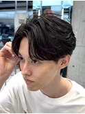 フェザーパーマニュアンスパーマセンターパート渋谷