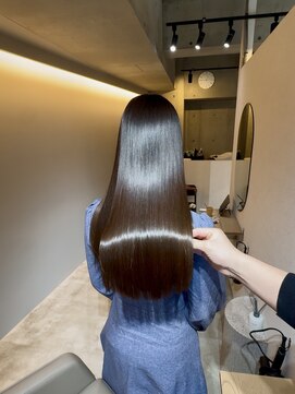 縮毛矯正/髪質改善ストレート/トリートメント/美髪矯正/