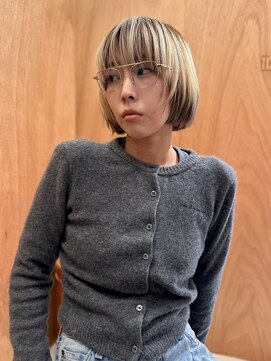 デザインカラー×レイヤーボブ