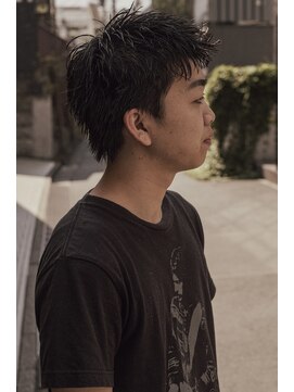 レジュアル(RESSUAL) アップバング　マッシュ　センターパート　ビジネス