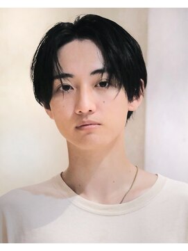 ディッセンバー 渋谷(December) ◎メンズ マッシュ ニュアンスパーマ 束感 メンズカット