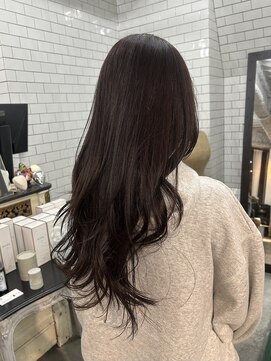 レガーレ(Legare) 【広島韓国ヘア】韓国ハッシュカット×透明感パープルカラー