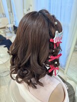 ヘアメイクアンドセットサロン リッコ(Hair make&set salon Ricco) 【大阪梅田】あみたらし