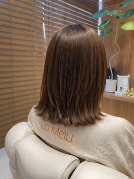 ラメールアヴェダ イオンモール秋田店(Lamelu AVEDA) 外ハネミディアム