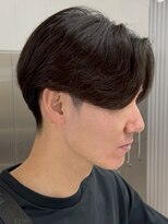 フィフス 渋谷(fifth)&nbsp;渋谷ニュアンスフェザーパーマ毛流れセンターパートツーブロック