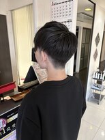 シーズナル メンズツーブロックショート