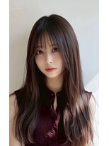 モードケイズ ラ ヴィ ベル(MODE K's la vie belle) 【庄内/白髪ぼかし】50代 艶髪上品エイジングロング