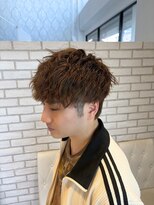アッシュ 十日市場店(Ash) 波巻きショート
