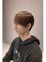 レイネ 人形町(Rayne') MEN’S/リバースセンターパート/ニュアンスパーマ/人形町