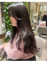 アクシス 栄店(`AXIS)&nbsp;イメチェン/ピンクベージュ/アンブレラカラー/前髪/栄矢場町