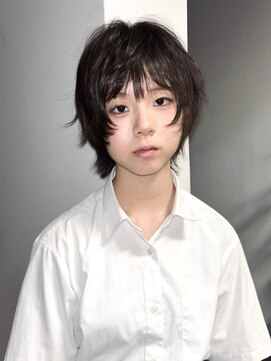 ベンジー 中目黒店(benji) 黒髪ウルフショート