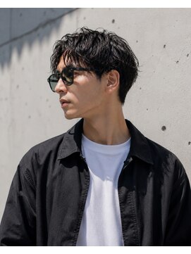 スペックホルダー(Spec Holder) ニュアンスパーマメンズショート×スパイラルパーマ6.4