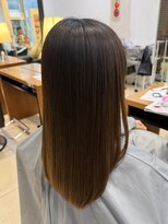 クラップス 上永谷(CLAPS)&nbsp;ストレートロングレイヤーミディアム髪質改善ストレートヘア