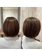 ハピネスヘアー(Happiness hair)の写真/白髪染めでもおしゃれは諦めない！白髪ぼかし/ハイライトで、ツヤめく理想の褒められ髪へ。