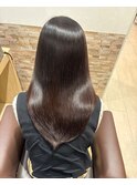 巻ける縮毛矯正×レイヤーカット9.9ハッシュカット