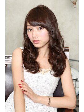 サロンドミルク 原宿(salon de MiLK) 【salon de MiLK 原宿】大人のフェミニンセミロング