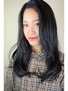 マテリアル(Material) {阪急六甲 Material} ブルーアッシュ×ニュアンスカール