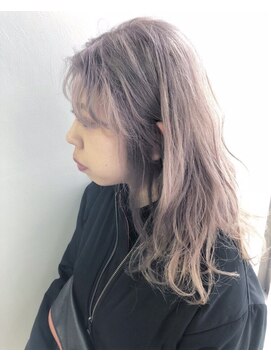 クラン(clan) clan<美髪ピンクアッシュ×ヴェールウェーブ>