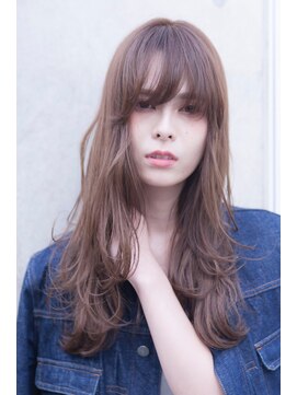 エイミー(Aimee) Aimee ナチュラルウェーブロング×シアーグレージュ