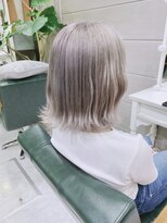 デイズ(days)&nbsp;☆透明感カラー☆ミルクティーアッシュベージュブリーチWカラー