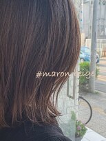おとなのマロンベージュ＊20代・30代・40代◎//山崎香菜子