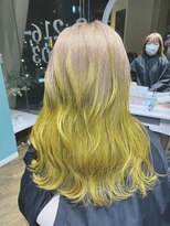 ミラシィ 稲毛(Mirashy)&nbsp;ブリーチカラーとグラデーションカラー