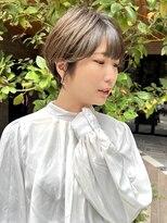 ジアン バイ ミルボン NU茶屋町+(GIEN by milbon)&nbsp;可愛いすぎ！ショートならこれ！大人ふんわりショート@田中俊成