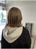 ハニーベージュボブ