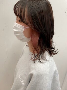 アイリー 名古屋(A/LEE) インナーカラー/ピンク