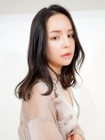 ラフィス ヘアーピュール 梅田茶屋町店(La fith hair pur)&nbsp;【La fith】ナチュラルセミロング×ネビージュ