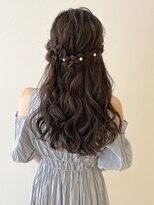 ディティカレスト(Dityca rst)&nbsp;フルールハーフアップ