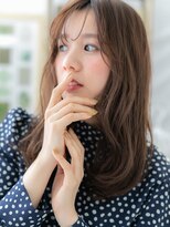 カバーヘア ブリス 北浦和(COVER HAIR bliss)&nbsp;くすみカラー抜け感外国人風ウェーブ巻きTb2北浦和20代30代40代