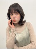 春おすすめ/春カラー/オリーブグレージュ/くびれミディ