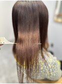 髪質改善ストレート