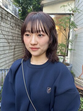 ガーランド (Garland) ゆるふわパーマ/ピンクブラウンカラー/表参道