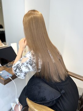 アールサロン 名駅(Rr SALON) イエベにオススメ☆シルキーベージュ/ブロンドカラー
