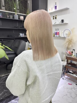 チュダック(ChuDuck) 韓国風《ミルクティー》ハイトーン/ケアブリーチ/ダブルカラー